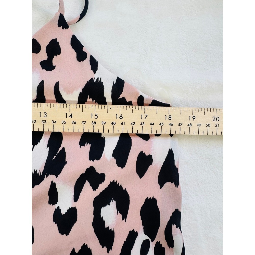 Peach‎ Love California Pink Leopard Minidress Camisole Tank Top Made in USA - Picture 4 of 7